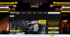 Desktop Screenshot of bandzone.cz